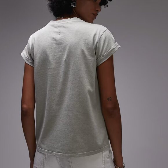 NWT AllSaints Anna Crew Neck Short Sleeve T-Shirt M - Picture 3 of 14